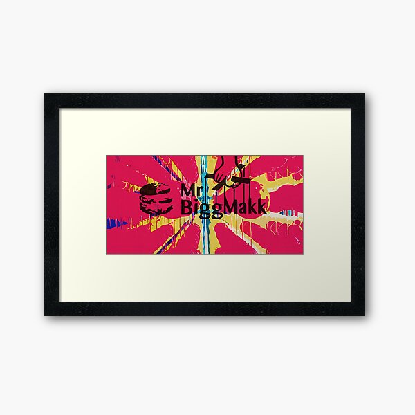 Mr Bigg Makk Framed Art Print