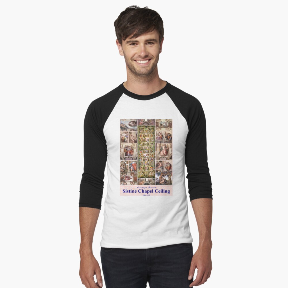 Item preview, Baseball ¾ Sleeve T-Shirt designed and sold by Montage-Madness.