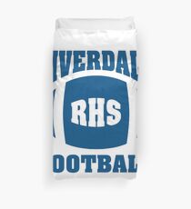 RHS Riverdale High School Football Duvet Cover