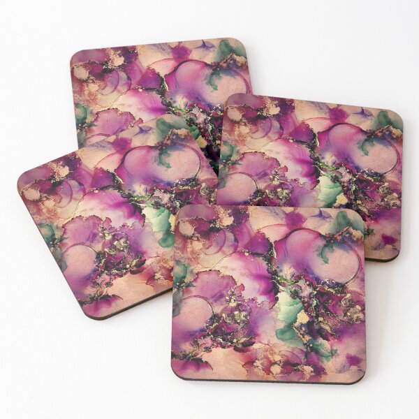 Item preview, Marbled Texture in Purples and Gold designed and sold by blueskiesforme.