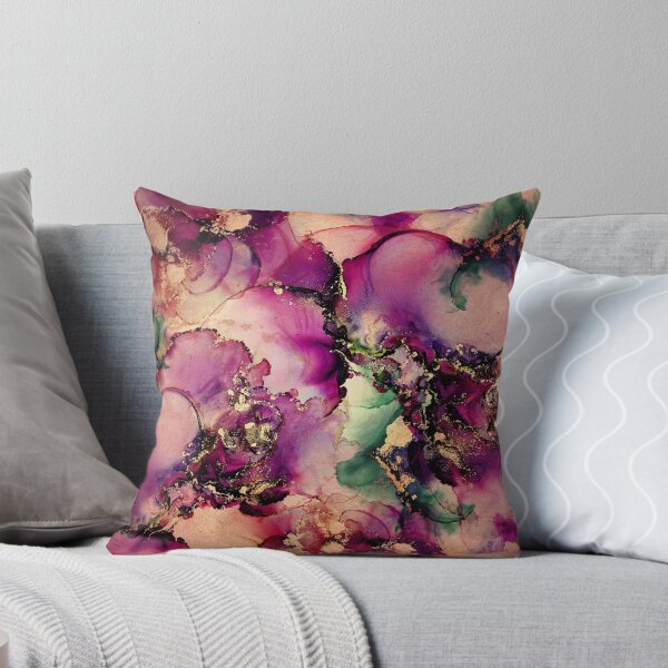 Item preview, Marbled Texture in Purples and Gold designed and sold by blueskiesforme.
