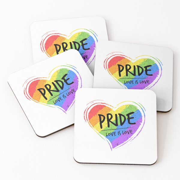 Item preview, LGBT "Love Is Love" Pride  designed and sold by CrayzeeTeesUSA.