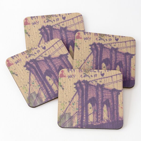 Item preview, brooklyn bridge in my color designed and sold by purplestgirl.