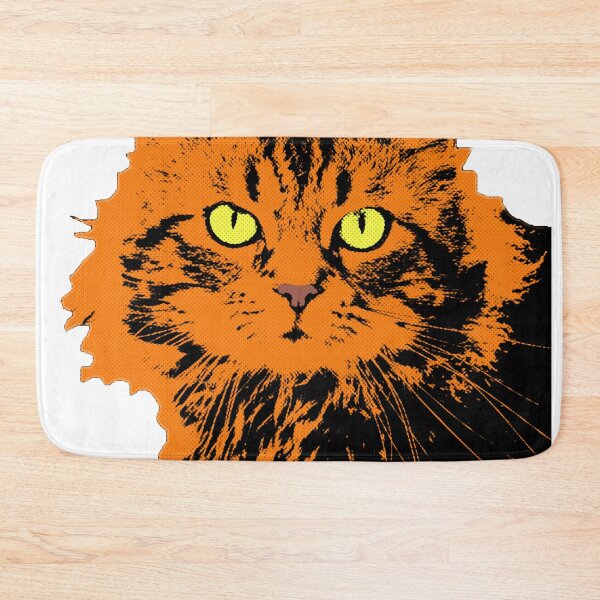 Item preview, Cat orange white designed and sold by NYWA-ART.