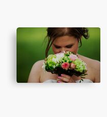 Bride Canvas Print