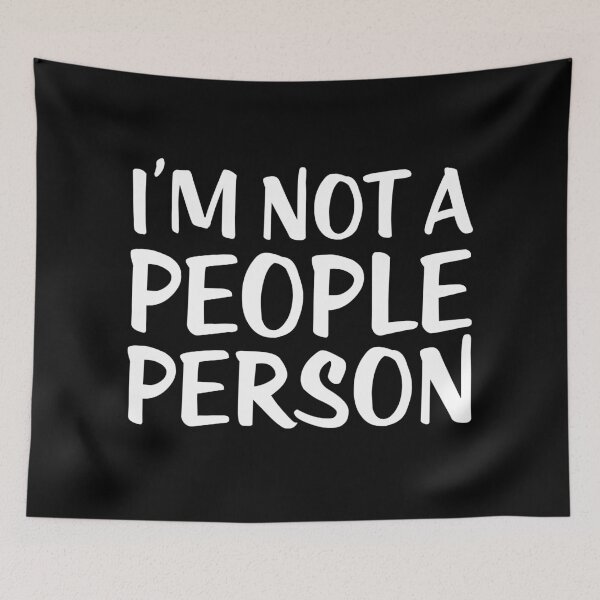 Item preview, I'm not a people person designed and sold by ApparelFactory.
