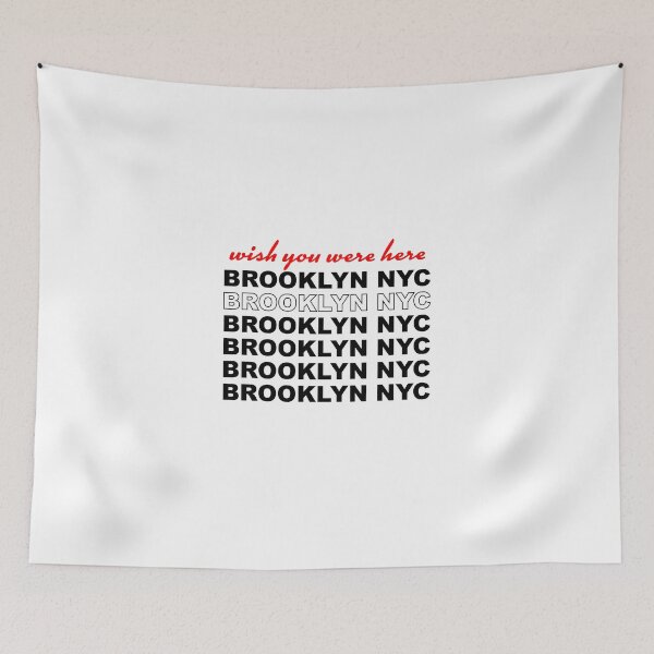 Artikelvorschau, Ich wünschte, Sie wären hier Brooklyn NYC entworfen und verkauft von brianacecilia.
