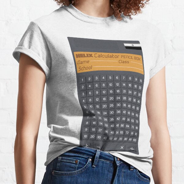 NDVH Calculator Pencil Box Classic T-Shirt