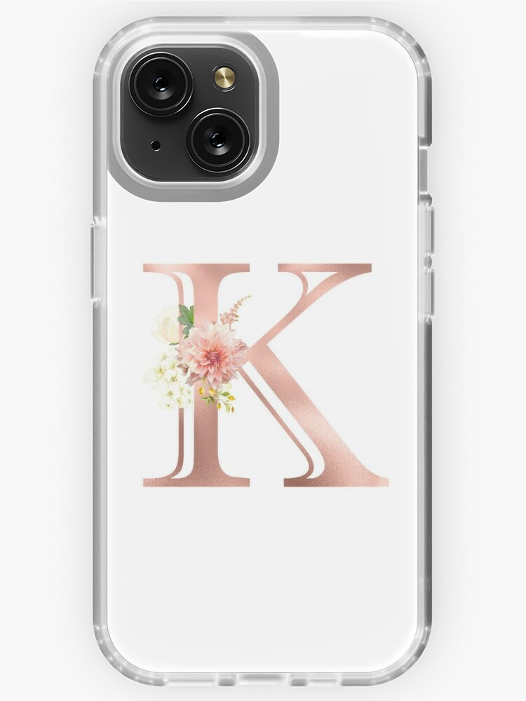  iPhone 14 Pro Max LV Monogram Elegant Floral Luxury Letter LV  Initials Case : Cell Phones & Accessories
