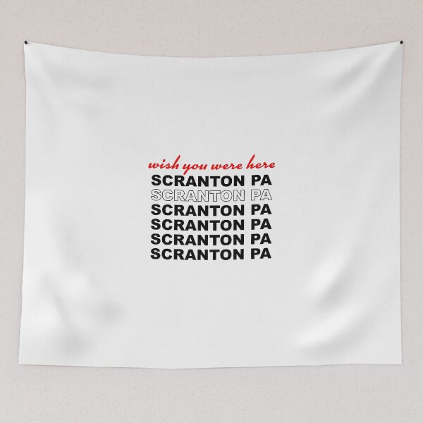 Item preview, Wish You Were Here Scranton designed and sold by brianacecilia.