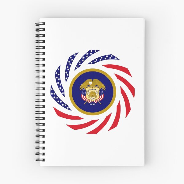 Item preview, Utah Murican Patriot Flag Series designed and sold by Carbon-Fibre Media.
