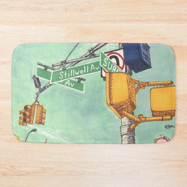 Item preview, coney island street signs designed and sold by purplestgirl.