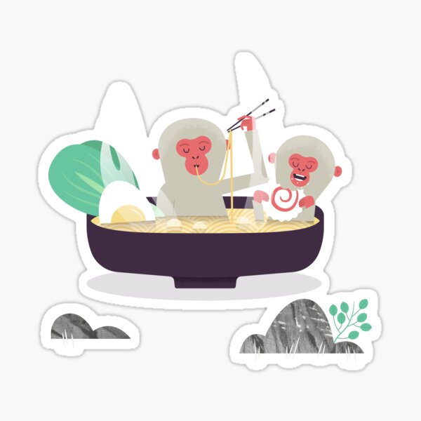 Item preview, Monkey Ramen Spa designed and sold by LordWharts.