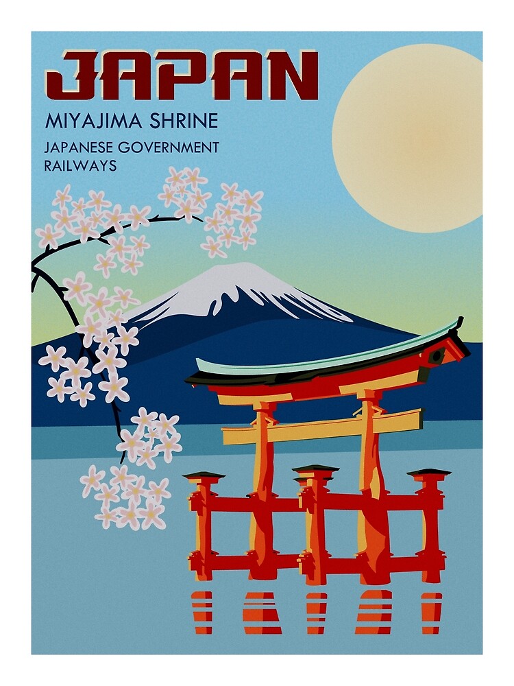 Japan Travel Poster | Postcard