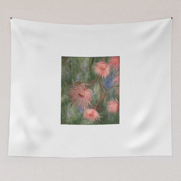 Item preview, Flower gum eucalyptus Australia pink gumtree  designed and sold by Furbabies4eva.