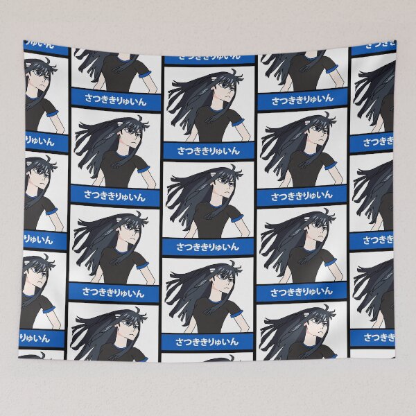 Item preview, Satsuki Kiryuin (Blue Variant/Box Logo) designed and sold by JayCee3313.