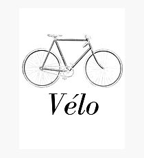Vélo Photographic Print