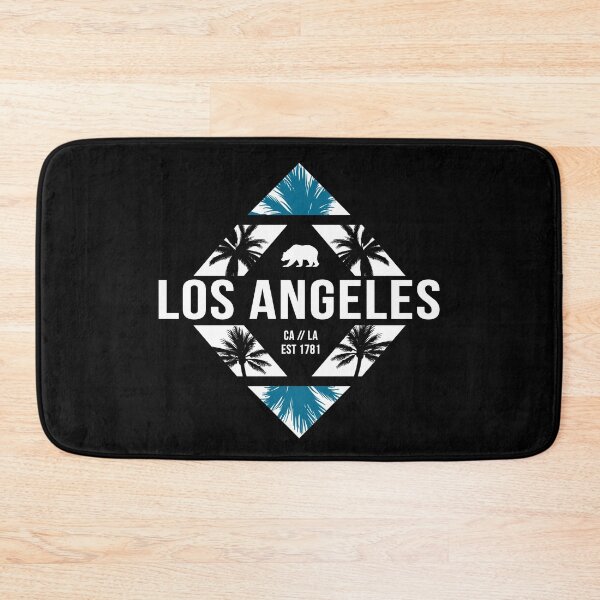Item preview, California Republic Los Angeles Bear Geometric Design with Palm Trees designed and sold by TeagoShirts.