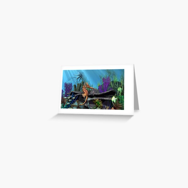 Fantasy Aquarium Greeting Card