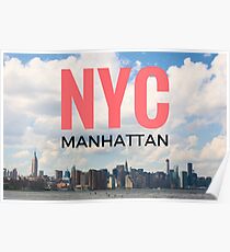 NYC Manhattan Poster