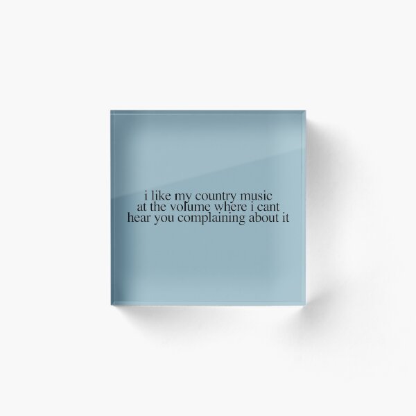 Loud and Proud Acrylic Block