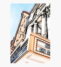 rialto square theater, joliet, illinois Photographic Print