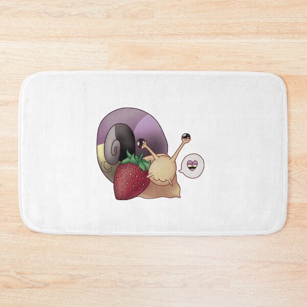 Item preview, Lunarian Nonbinary Strawberry Pride Snail designed and sold by PrideSnails.