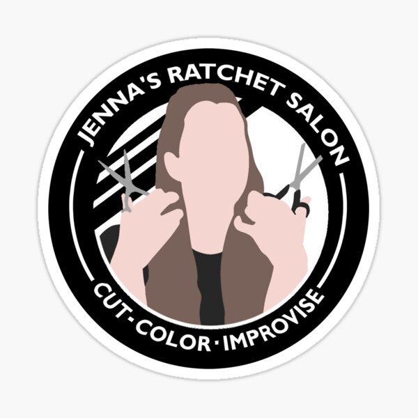 Jenna's Ratchet Salon Sticker