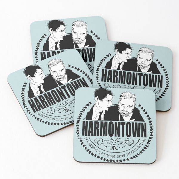 Harmontown podcast T-shirt Coasters (Set of 4)