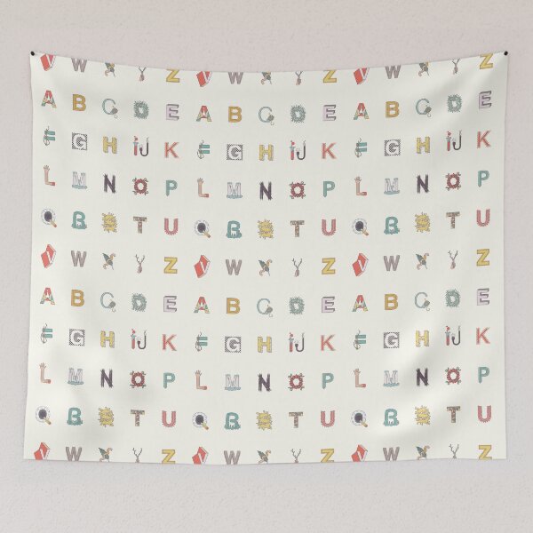 Item preview, Alphabet designed and sold by freshinkstain.