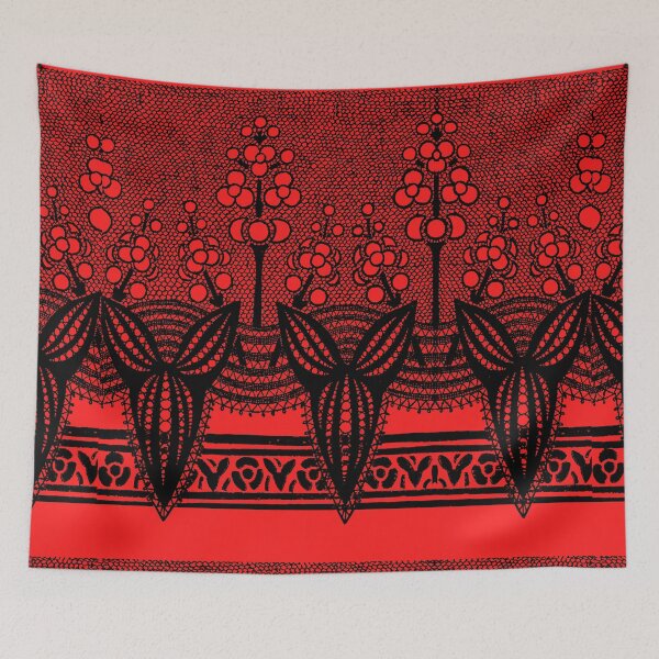 Item preview, Amazing Antique Floral and Mesh Arrowhead Pattern designed and sold by Greenbaby.