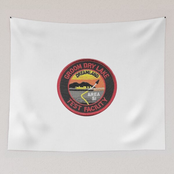 Item preview, Area 51 Groom Lake USAF Patch  designed and sold by treeshoppe.