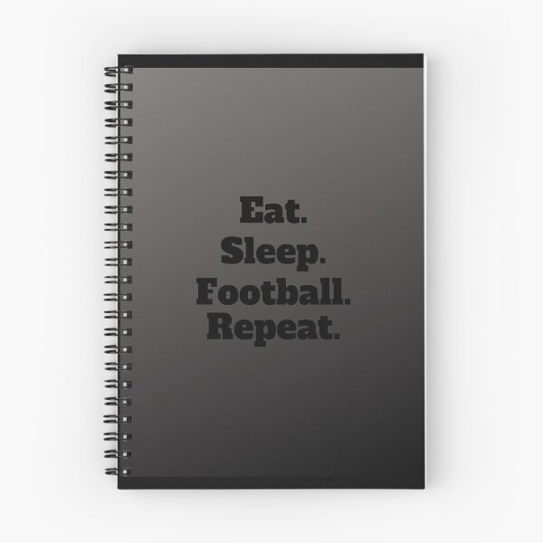 Item preview, Eat Sleep Football Repeat designed and sold by SEEphotos7171.