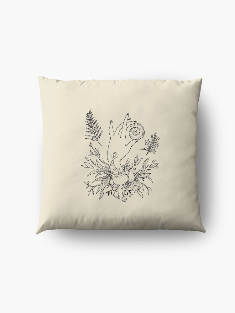 Alternate view of Return to the sea Floor Pillow