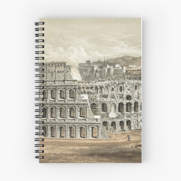 Item preview, Vintage Painting of the Roman Coliseum designed and sold by Vintage Works.
