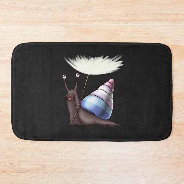 Item preview, Bigender Pride Snail with Dandelion Seed designed and sold by PrideSnails.