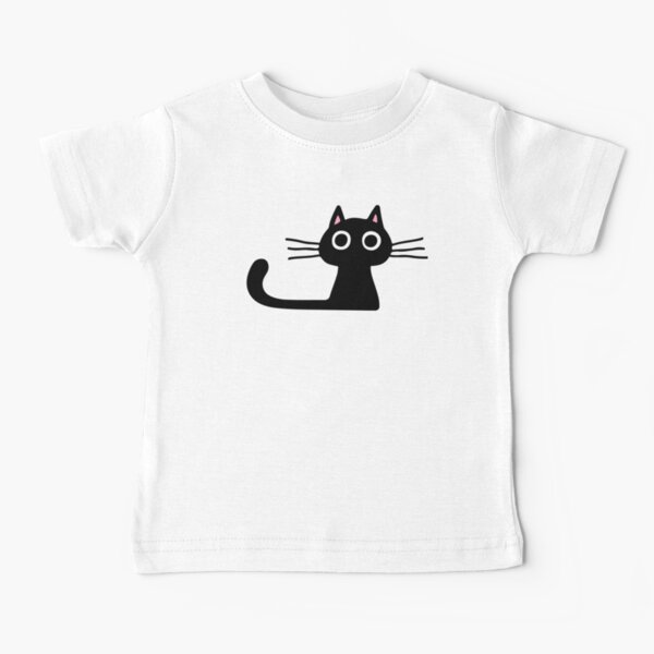 Item preview, Cutie Kitty Cat Wide Eyed Black Kitten designed and sold by Jenn Inashvili.