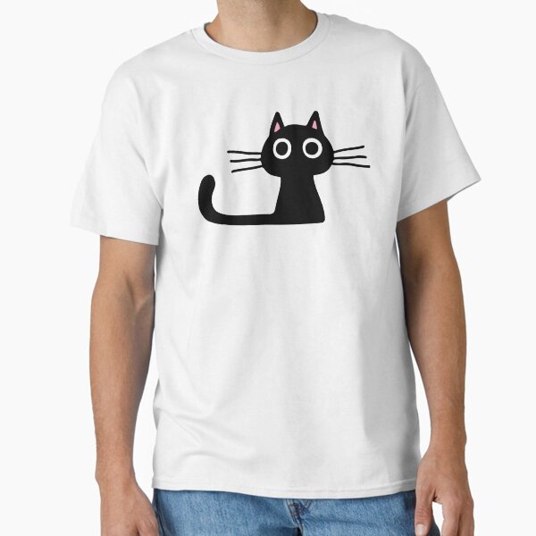 Artikel-Vorschau von Süßes Kätzchen, Katze, schwarzes Kätzchen mit weit aufgerissenen Augen, designt und verkauft von Jenn Inashvili.