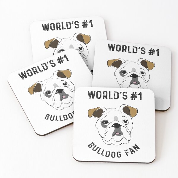 Item preview, World's No 1 Bulldog Fan Bulldog Lover Gifts designed and sold by oberdoofus.
