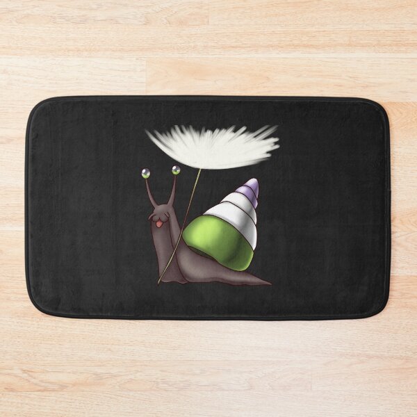 Item preview, Genderqueer Pride Snail with Dandelion Seed designed and sold by PrideSnails.