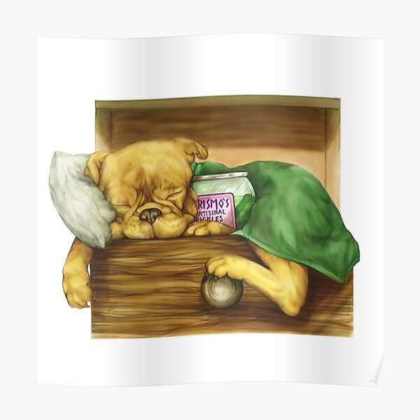Jake the dog and Prismo's pickles Poster