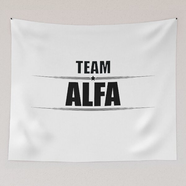 Item preview, TEAM ALFA NATO designed and sold by Madjack Tees Kiwi SuperStore.