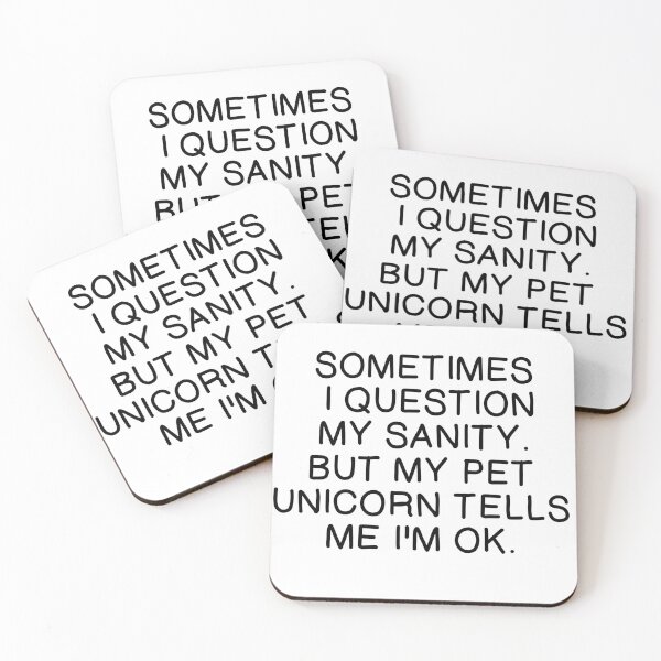 Item preview, QUESTION MY SANITY designed and sold by CalliopeSt.