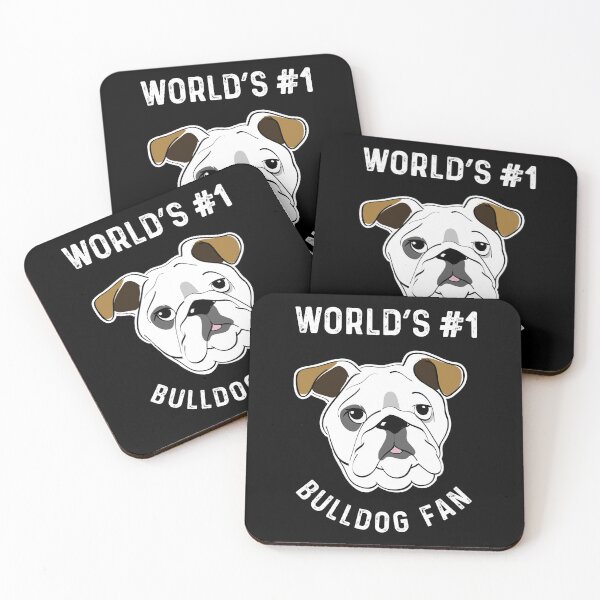 Item preview, World's No 1 Bulldog Fan Bulldog Lover Gifts designed and sold by oberdoofus.