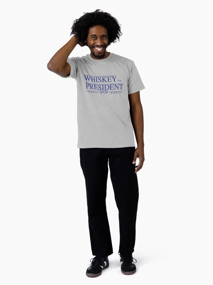 Thumbnail 3 of 4, Premium T-Shirt, Whiskey for President 2020 designed and sold by MandateMondays.