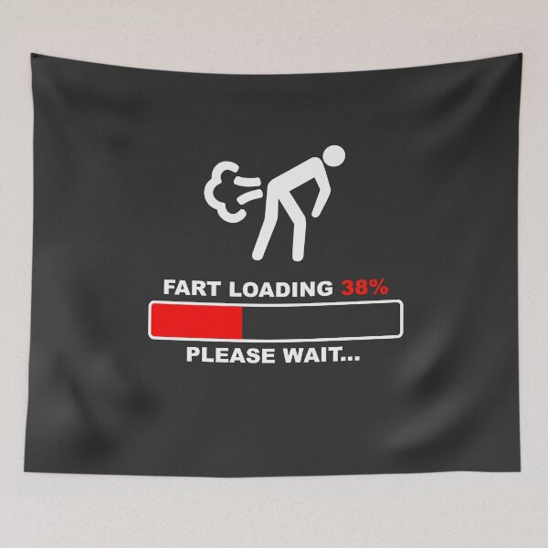 Item preview, Fart Loading, Please Wait - WHITE - ENG - V1 designed and sold by Alcino Major.