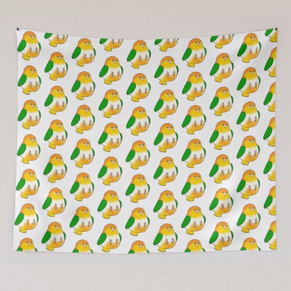Item preview, White Bellied Caique designed and sold by fizzeebee.