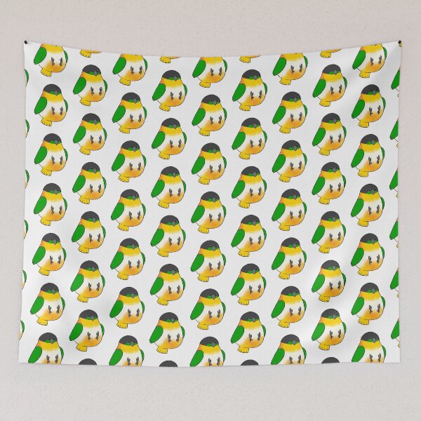 Item preview, Black Headed Caique designed and sold by fizzeebee.