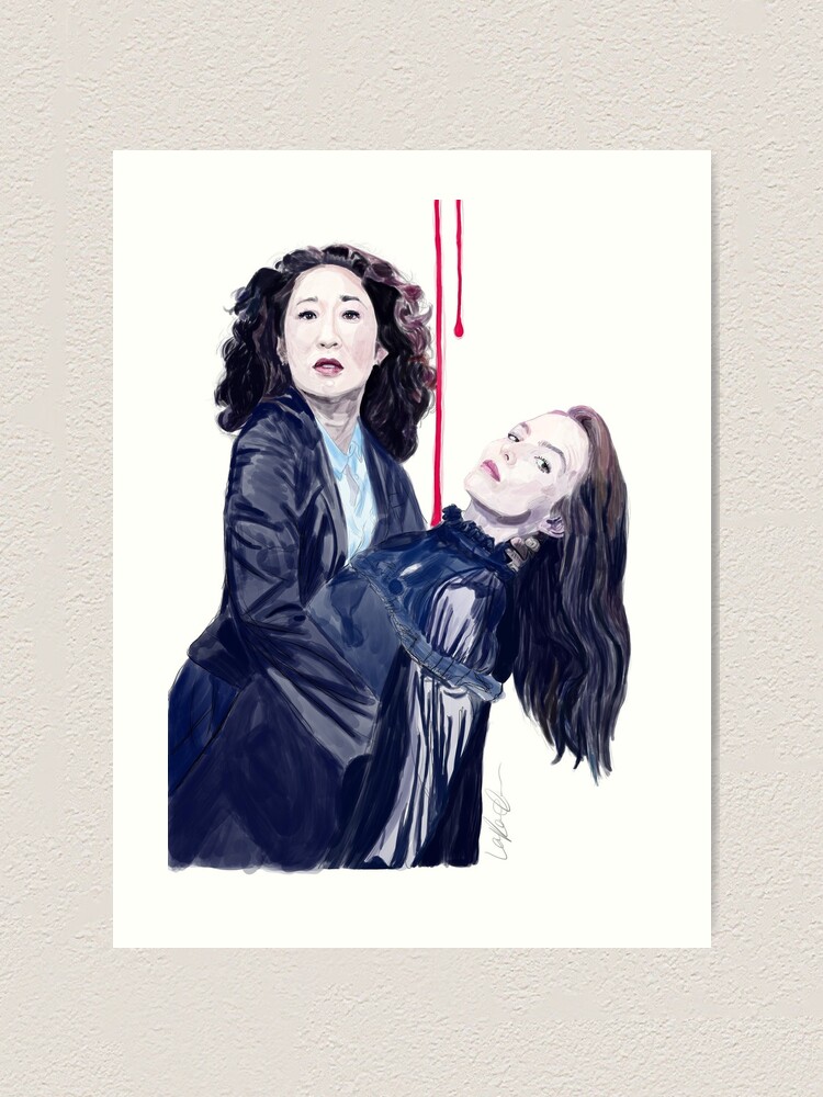 Killing Eve Art Print By Lorandallz Redbubble