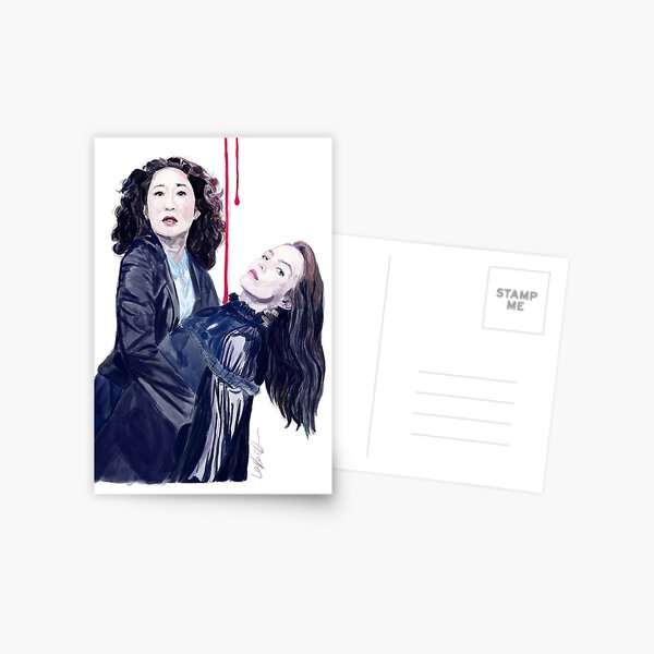 Killing Eve Postcard